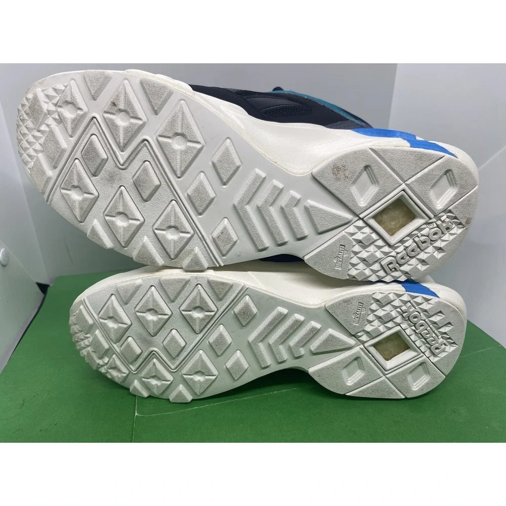 Reebok Womens Black Aztrek Double Mix Pops DV8172 Lace Up Sneaker Shoes Sz 9.